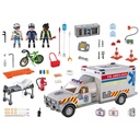 PLAYMOBIL CITY ACTION - RESCUE VEHICLE: AMBULANCE WITH LIGHT & SOUND