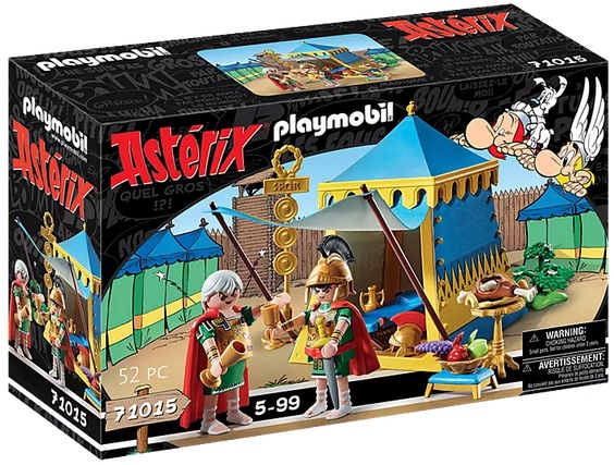 PLAYMOBIL ASTERIX - LEADER'S TENT WITH GENERALS