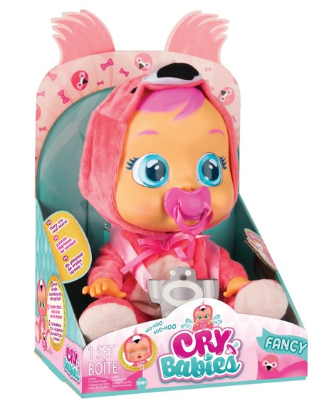 CRY BABIES FANCY - INTERACTIVE BABY DOLL