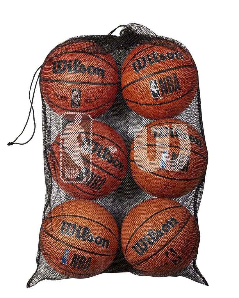 NBA 6 BALL MESH CARRY BAG BL