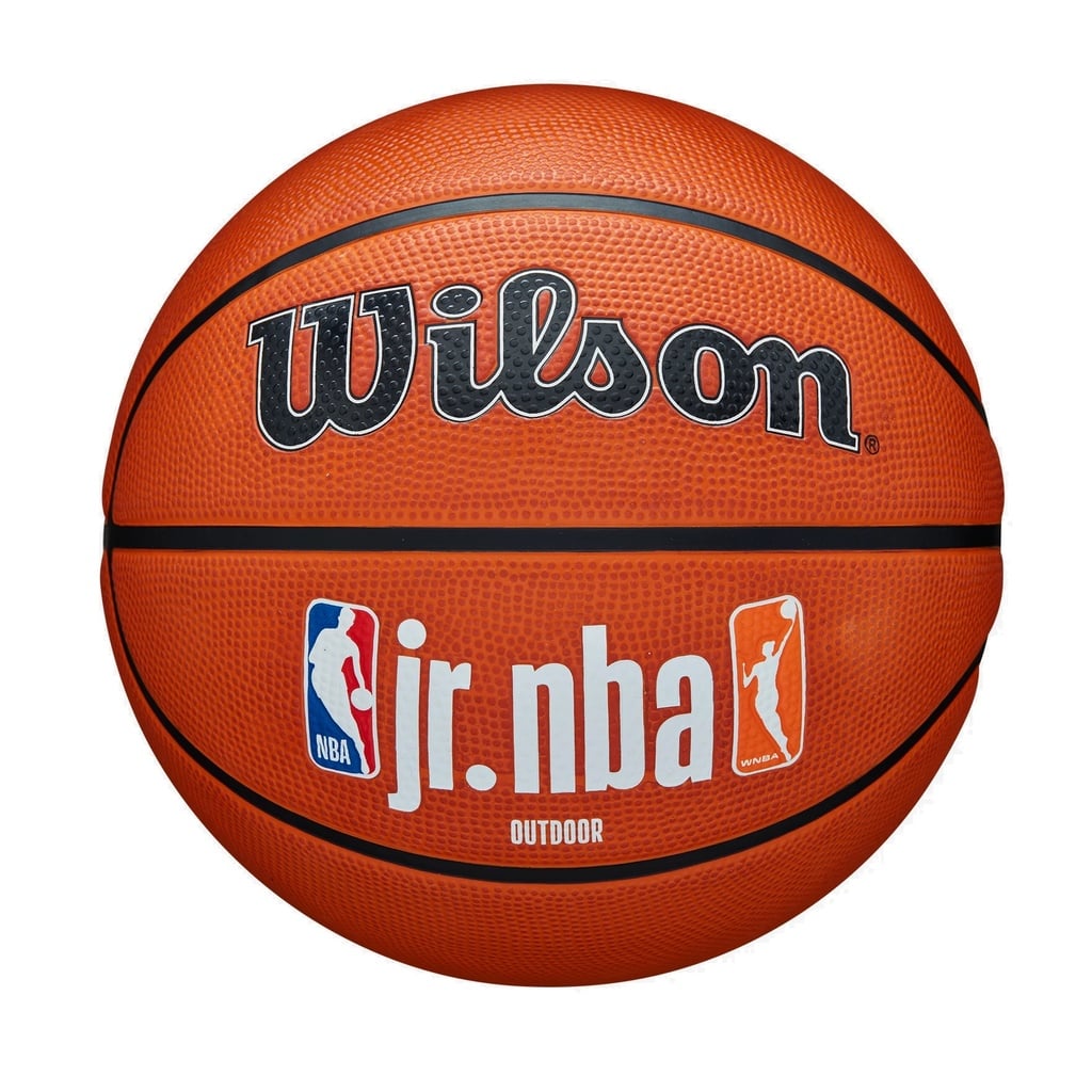 JR NBA FAM LOGO AUTH OUTDOOR BSKT 5