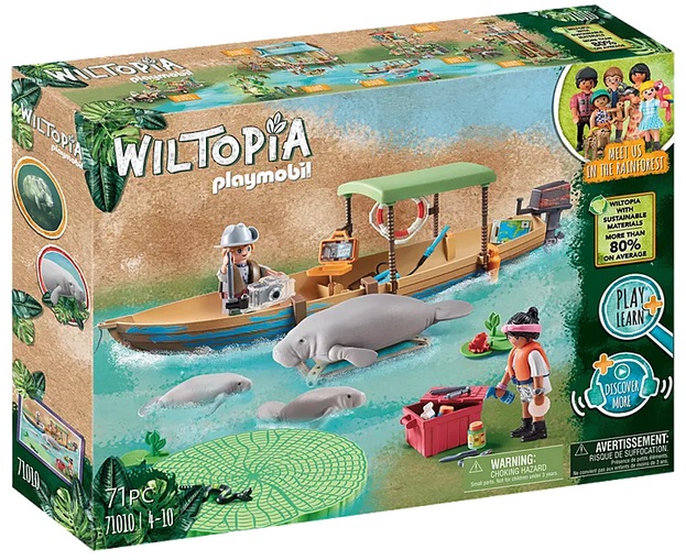 PLAYMOBIL WILTOPIA - BOAT TRIP TO THE MANATEES