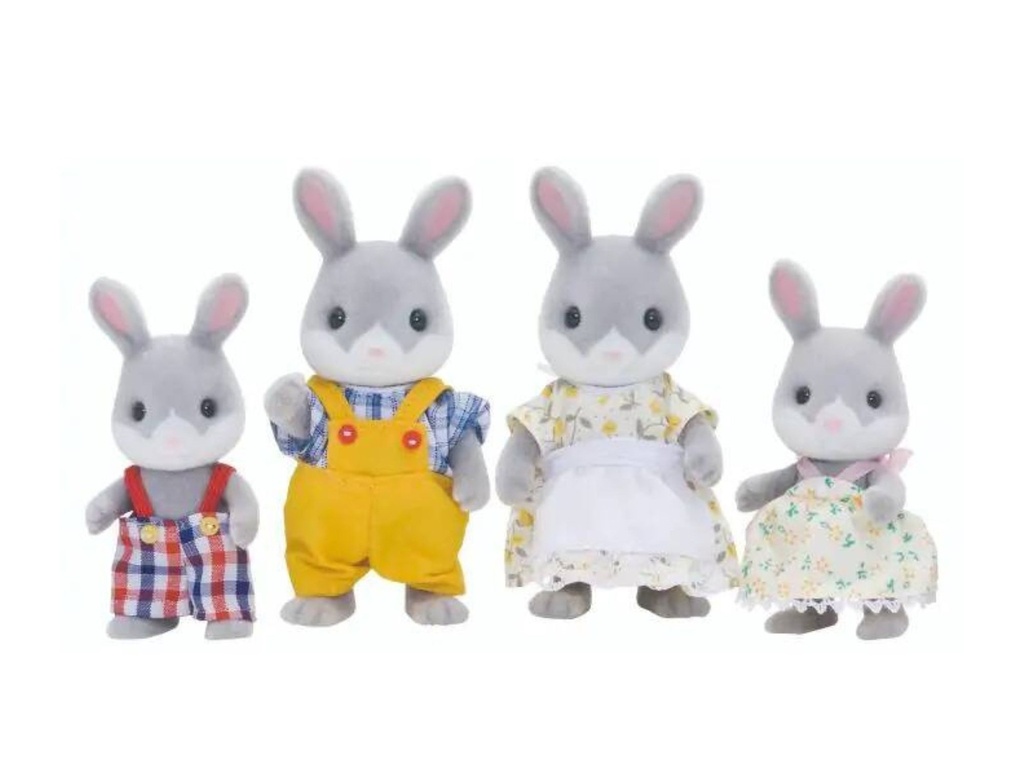 SYLVANIAN COTTONTAIL RABBIT FAMILY 