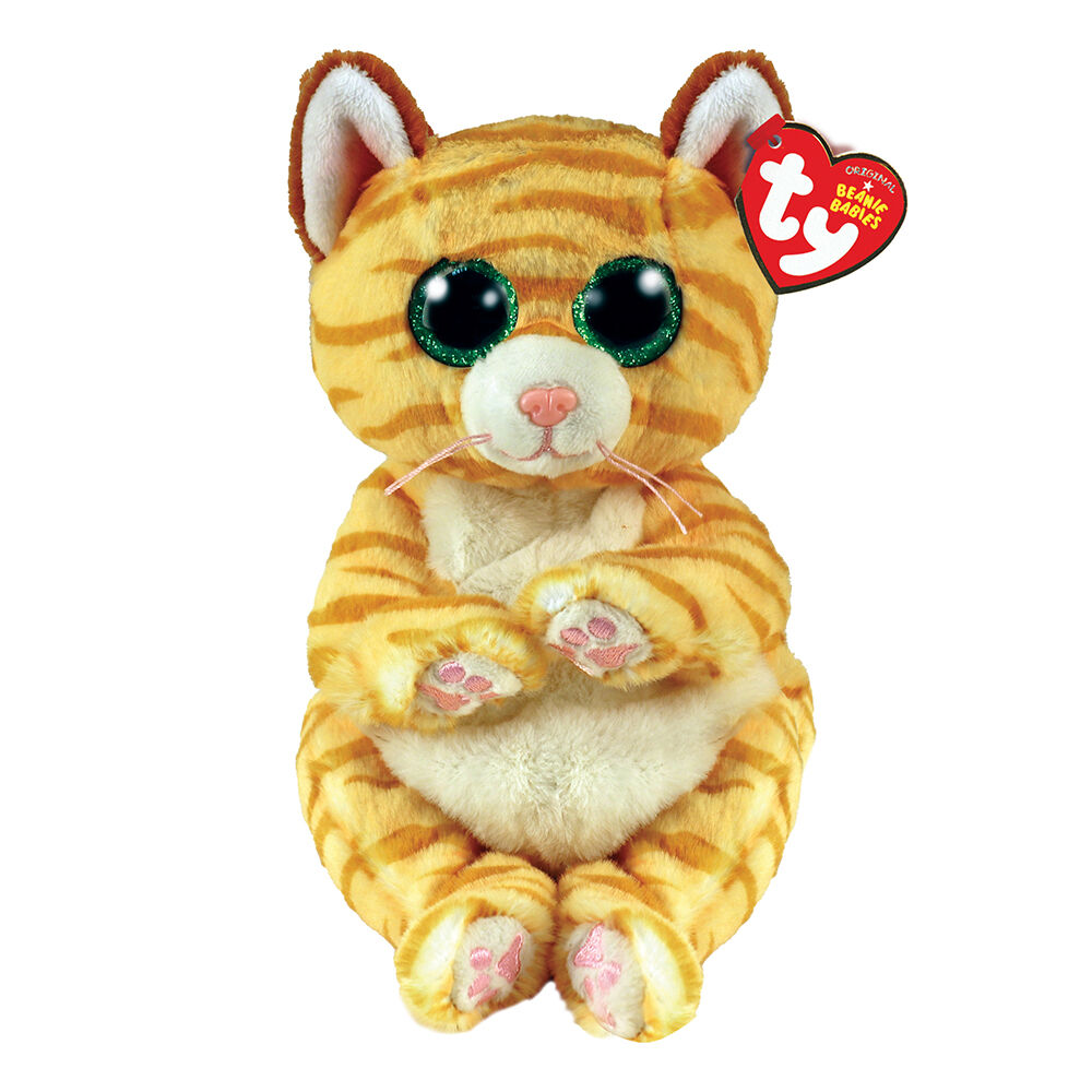 PLUSH BEANIE BELLIES CATΚΙ GOLD 15CM