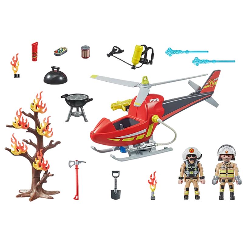 PLAYMOBIL CITY ACTION - FIRE HELICOPTER
