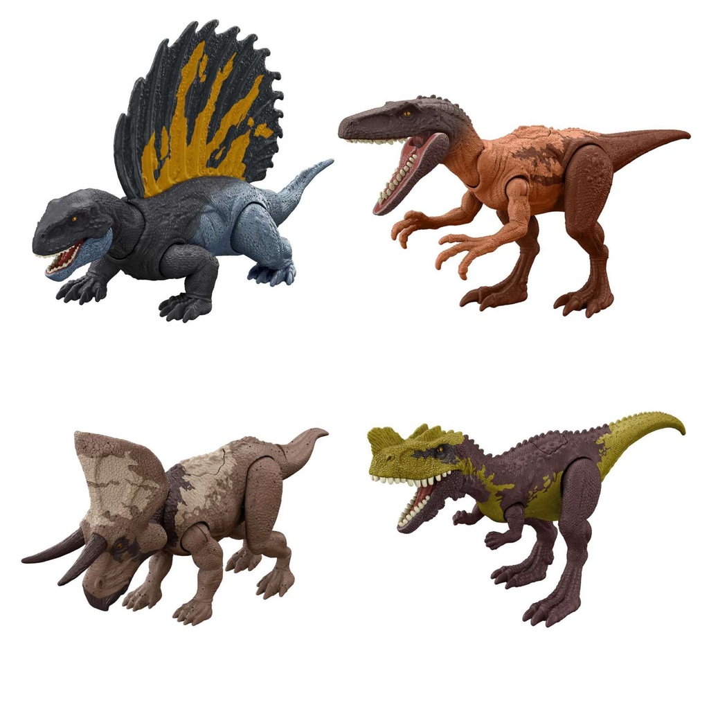 JURASSIC WORLD NEES FIGOYRES DEINOSAYRON ME SPASTA MELH