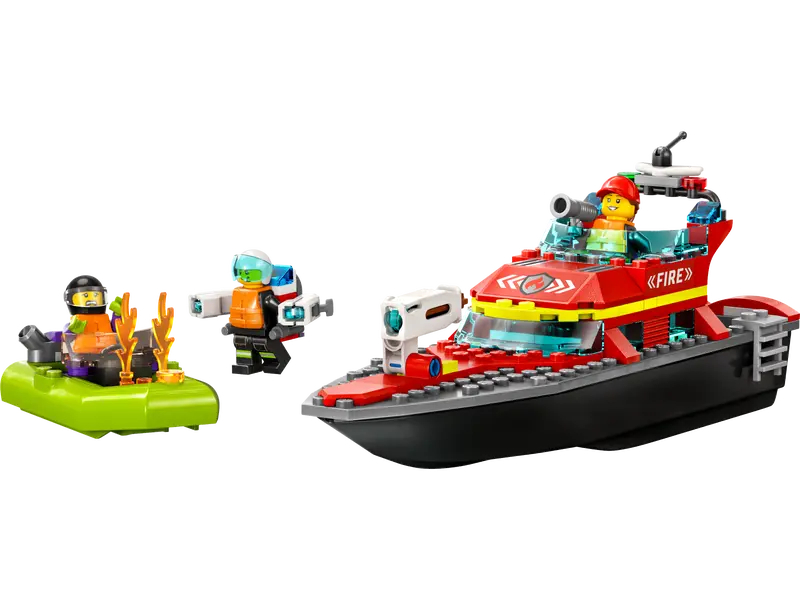 LEGO CITY - FIRE RESCUE BOAT