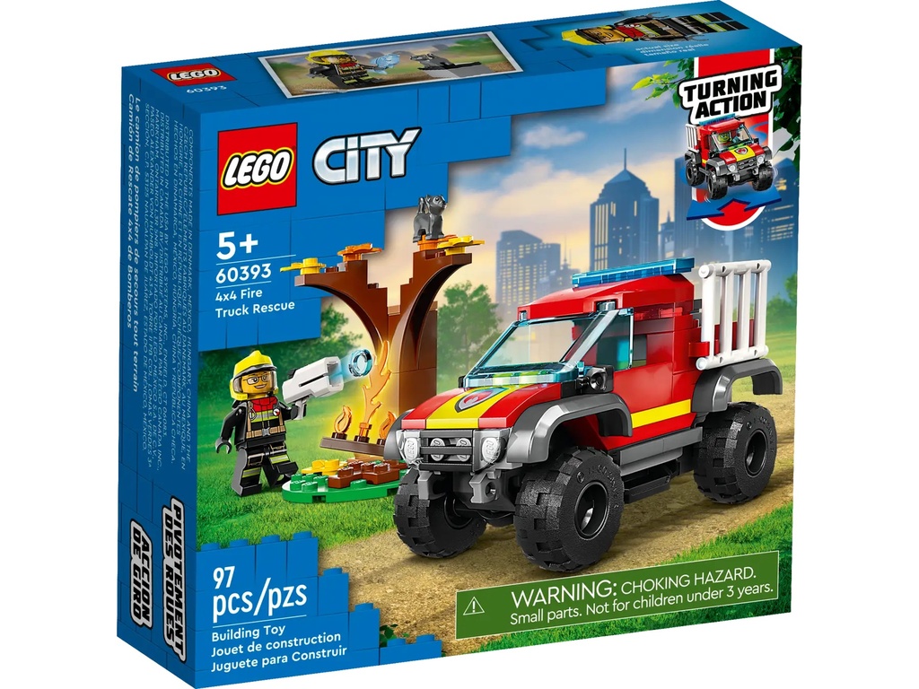 LEGO CITY - 4X4 FIRE TRUCK RESCUE