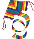 RAINBOW - POLYESTER KITE