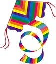 RAINBOW - POLYESTER KITE