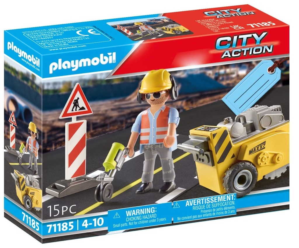 PLAYMOBIL CITY ACTION - GIFT SET CONSTRUCTION WORKER