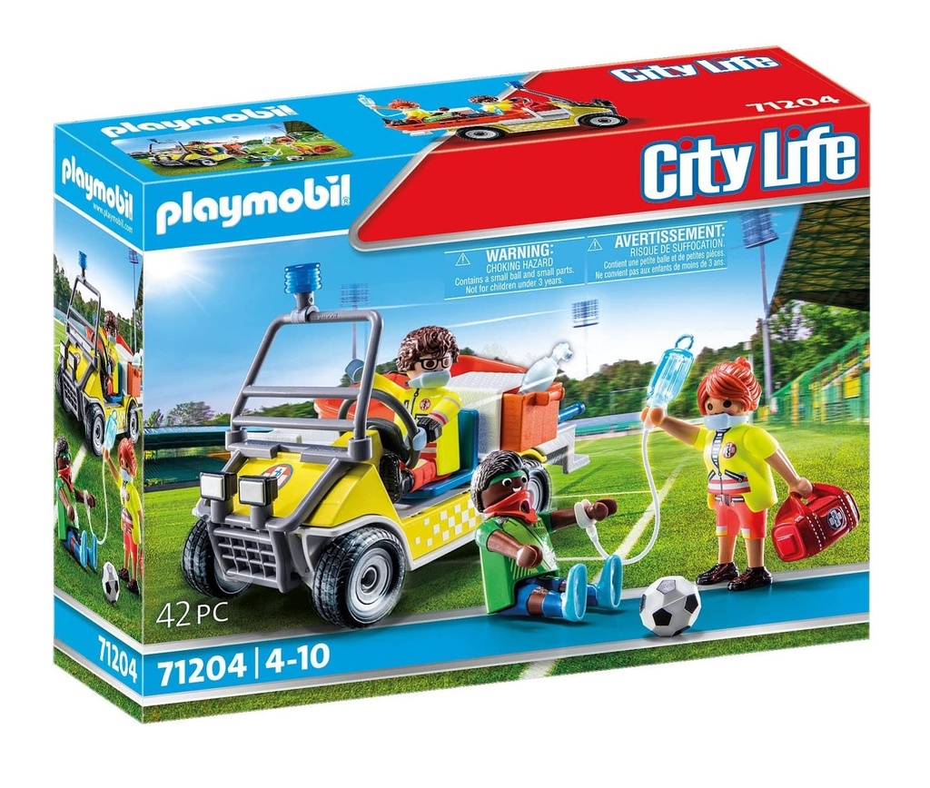 PLAYMOBIL CITY LIFE - RESCUE CART