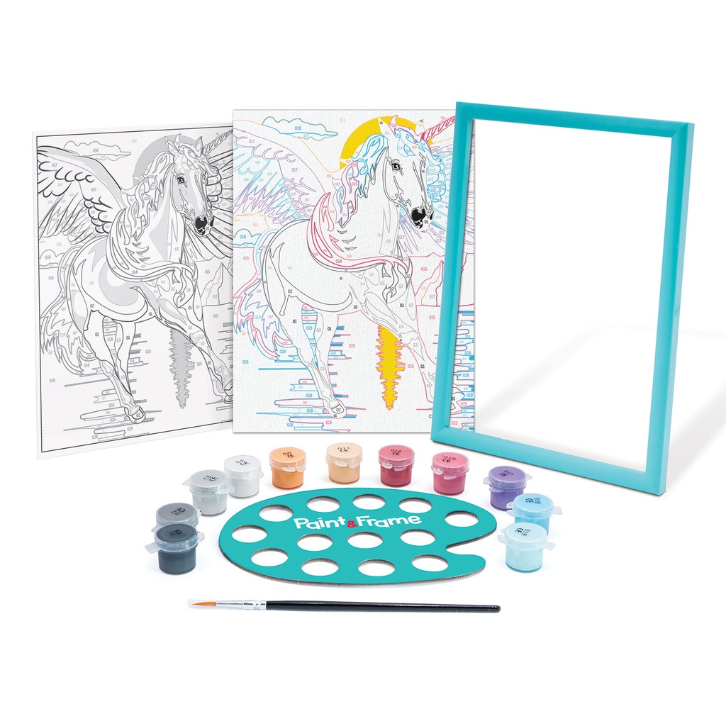 PAINT & FRAME MAGIC UNICORN
