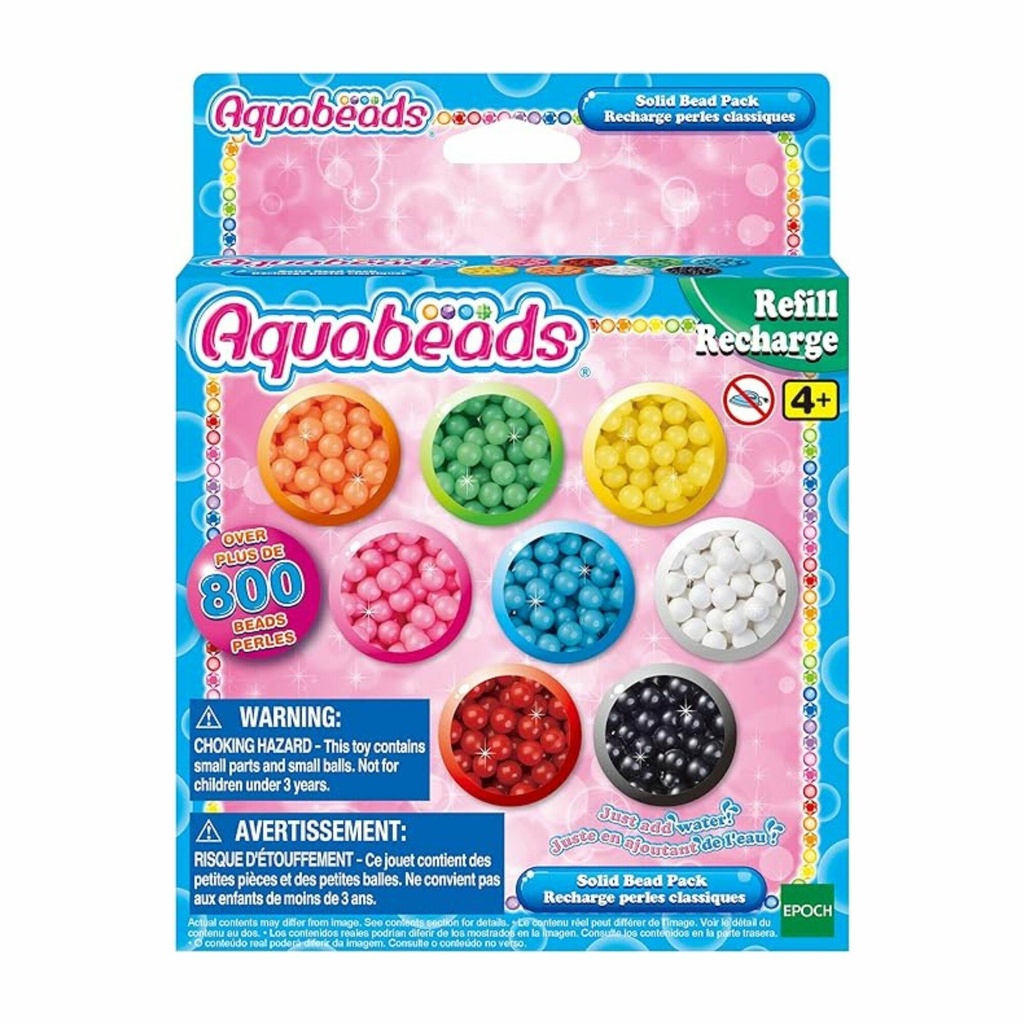 AQUABEADS SOLID BEAD PACK