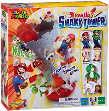 SUPER MARIO BLOW UP! SHAKY TOWER