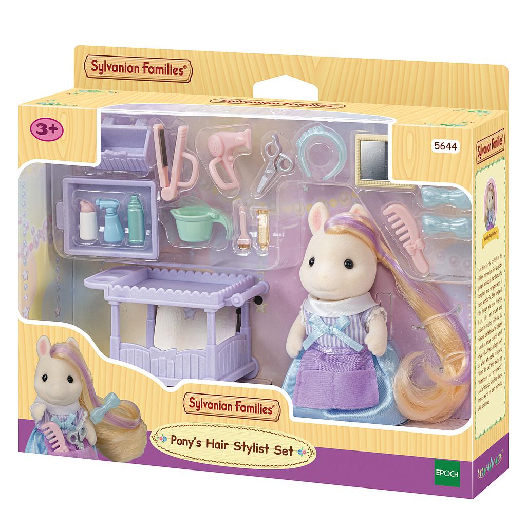 SYLVANIAN PONY'S HAIR STYLIST SET