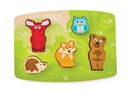 HAPE HAPPY PUZZLES ΞΥΛ.ΠΑΖΛ ΑΓΡΙΑ ΖΩΑ FOREST PUZZLE