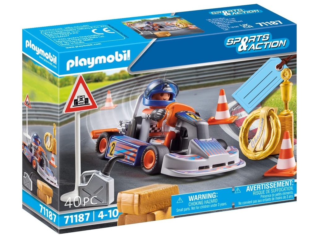PLAYMOBIL SPORTS & ACTION - GIFT SET GO-KART RACER