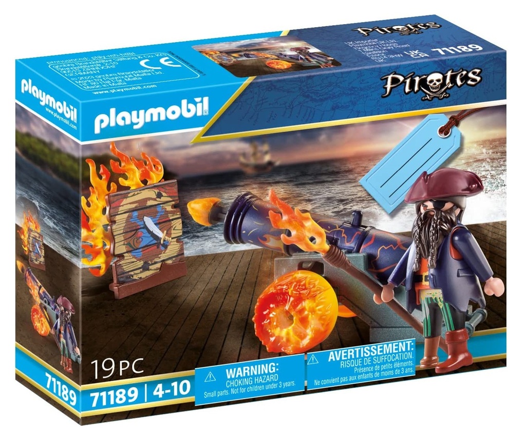 PLAYMOBIL PIRATES - GIFT SET PIRATE WITH CANON