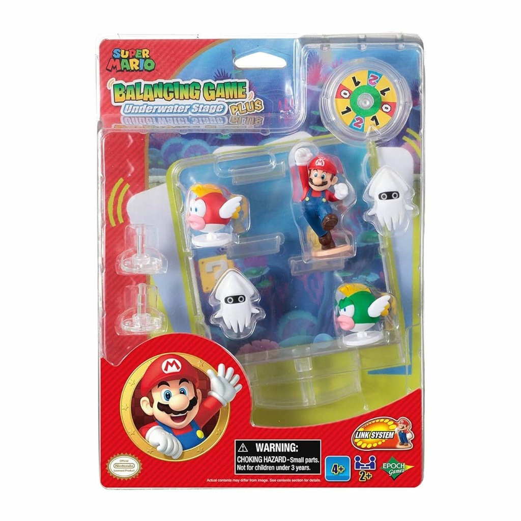 SUPER MARIO BALANCING GAME UNDERWATER