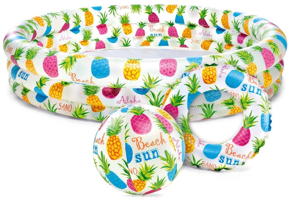 INTEX ΠΙΣΙΝΑ-PINEAPPLE SPLASH SET POOL
