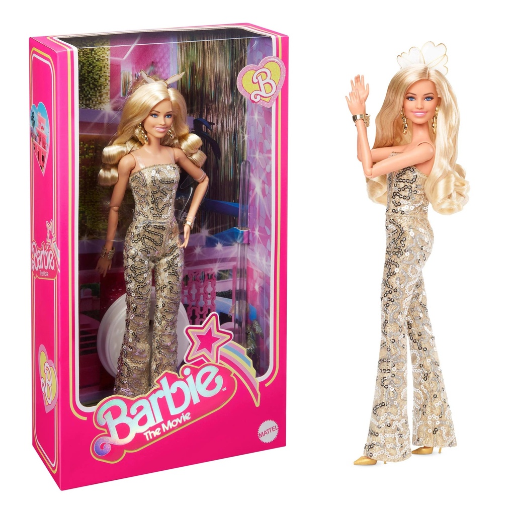 BARBIE MOVIE - GOLD DISCO JUMPSUIT