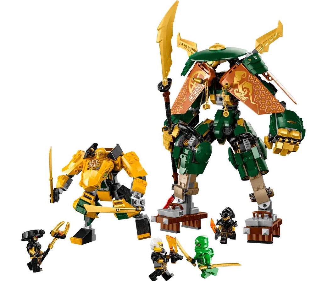 LEGO NINJAGO - LLOYD AND ARIN'S NINJA TEAM MECHS