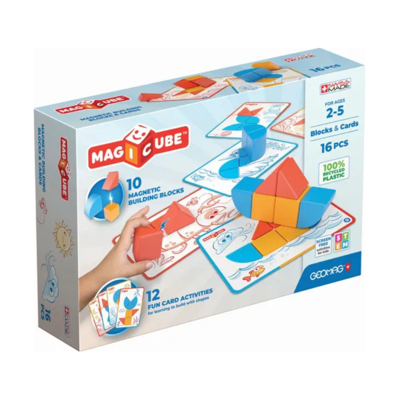 GEOMAG MAGICUBE BLOCKS & CARDS 16