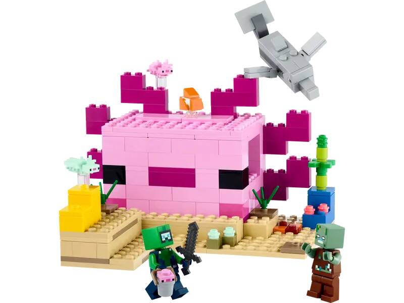 LEGO MINECRAFT - THE AXOLOTL HOUSE