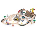 KIDKRAFT BUCKET TOP CONSTRUCTION TRAIN SET (17805)