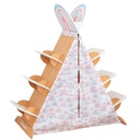 KIDKRAFT BOOK NOOK TENT WITH SHELVES (20157)