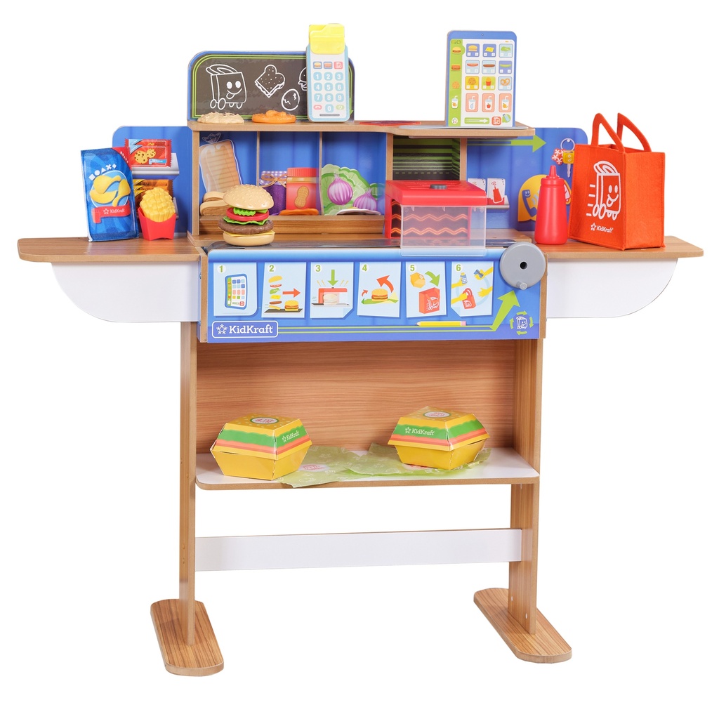 KIDKRAFT 2-IN1 RESTAURANT & DELIVERY (20256)