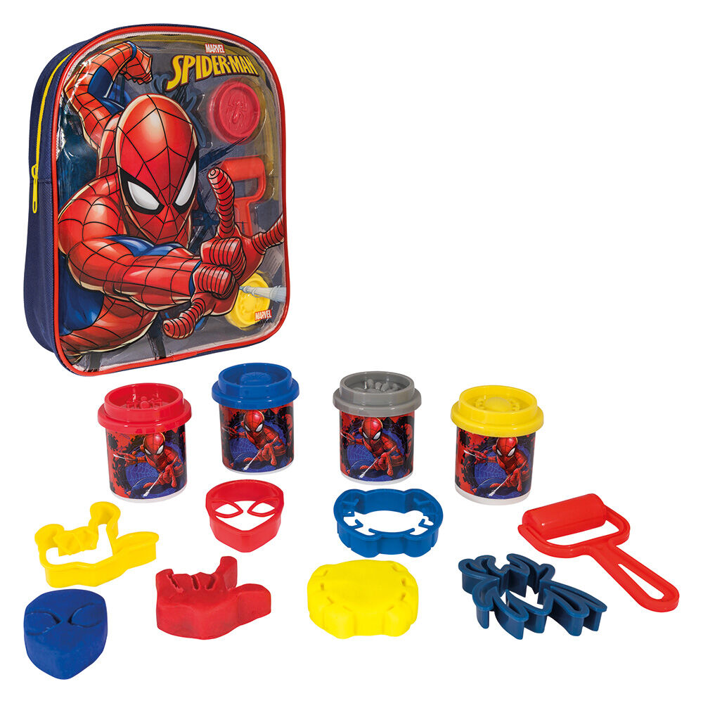 SET PLASTELINA PVC BAG SPIDERMAN