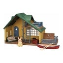 SYLVANIAN LOG CABIN GIFT SET (GREEN ROOF)