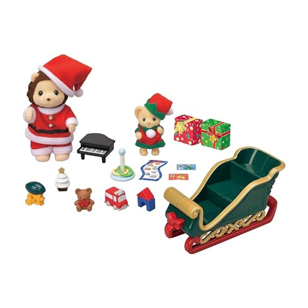 SYLVANIAN MR. LION'S WINTER SLEIGH