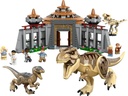 LEGO JURASSIC WORLD - VISITOR CENTER: T. REX & RAPTOR ATTACK