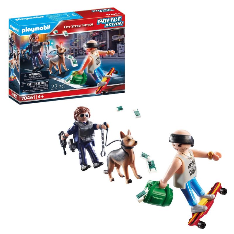 PLAYMOBIL CITY ACTION - CITY STREET PATROL