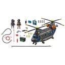 PLAYMOBIL CITY ACTION - TACTICAL POLICE TWIN PROP HELICOPTER