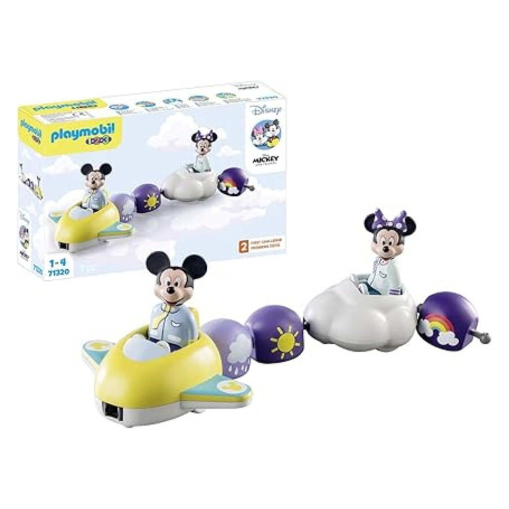PLAYMOBIL 1.2.3 - DISNEY MICKEY'S AND MINNIE'S CLOUD RIDE