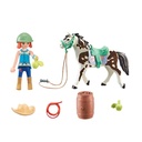 PLAYMOBIL HORSES OF WATERFALL - FREETIME WITH ELLIE AND SAWDUST