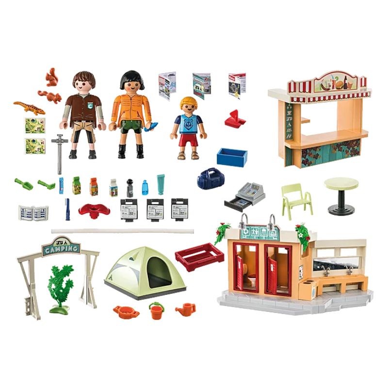 PLAYMOBIL FAMILY FUN - CAMPSITE
