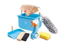 HAPE SCOOT-AROUND WOODEN CLEAN UP BUCKET SET