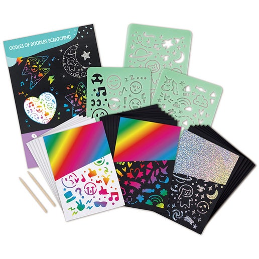 HAPE EARLY EXPLORER OODLES OF DOODLES SCRATCHING PAPER
