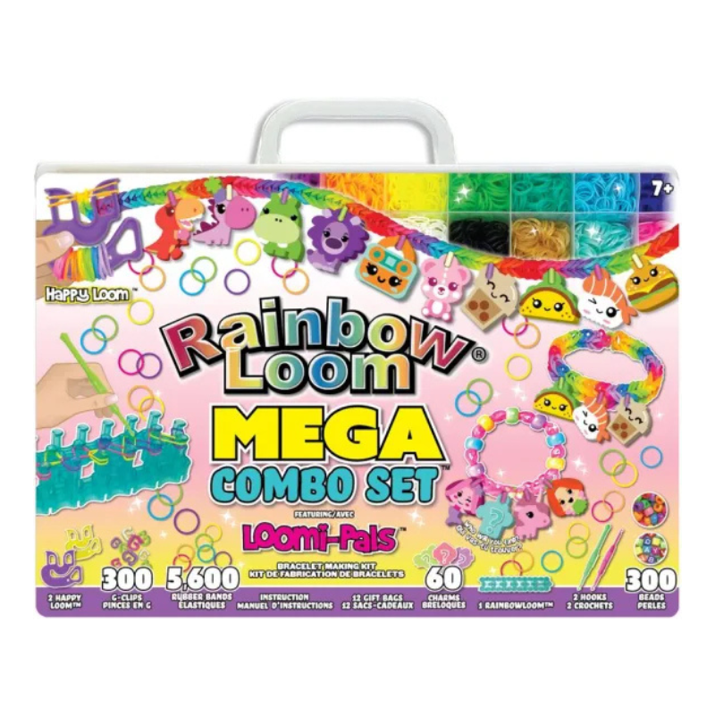 CDL RAINBOW LOOM LOOMI-PALS MEGA COMBO BRACELET