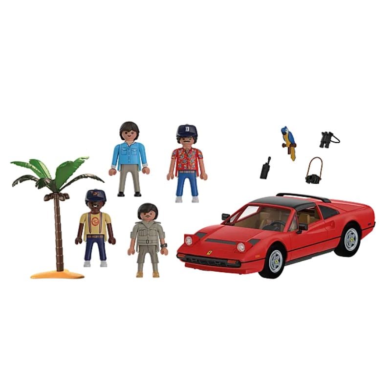 PLAYMOBIL FAMOUS CARS - MAGNUM P.I. FERRARI 308 GT
