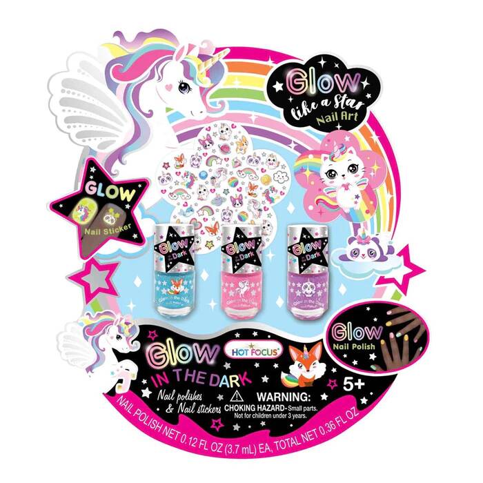 GLOW LIKE A STAR NAIL ART