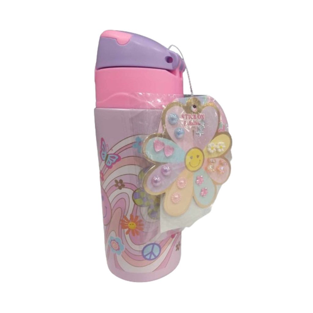 POP OPEN STAINLESS STEEL WATER BOTTLE