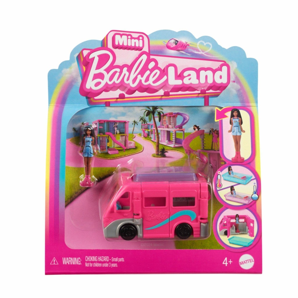 BARBIE LAND MINI COLOR REVEAL (6 SXEDIA)