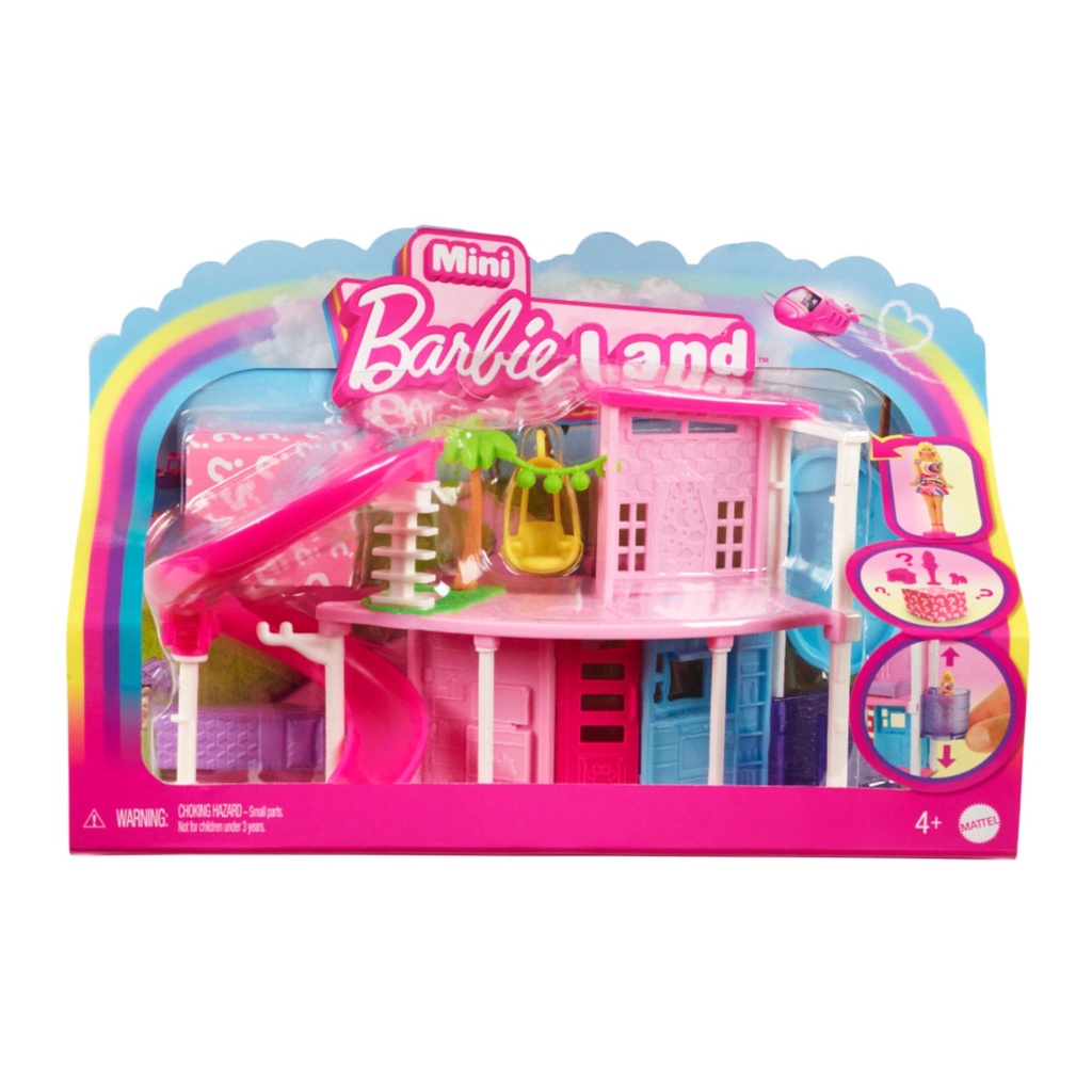 BARBIE LAND MINI SPITIA (3 SXEDIA)