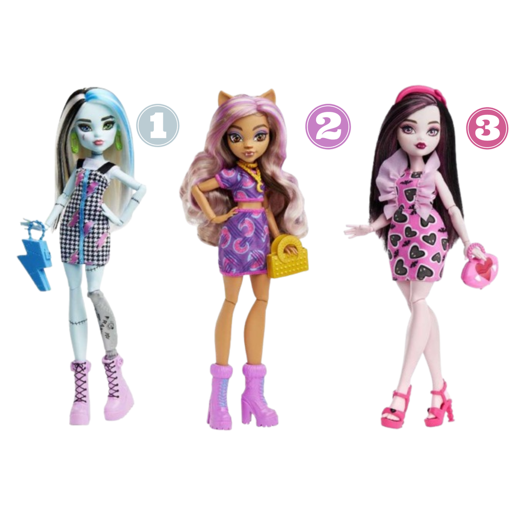 MONSTER HIGH - KOYKLES (3 SXEDIA)